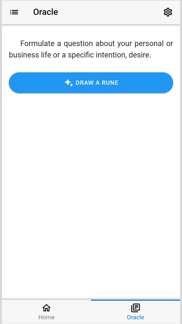 Скриншот 1 приложения Norse Runes: Daily Oracle