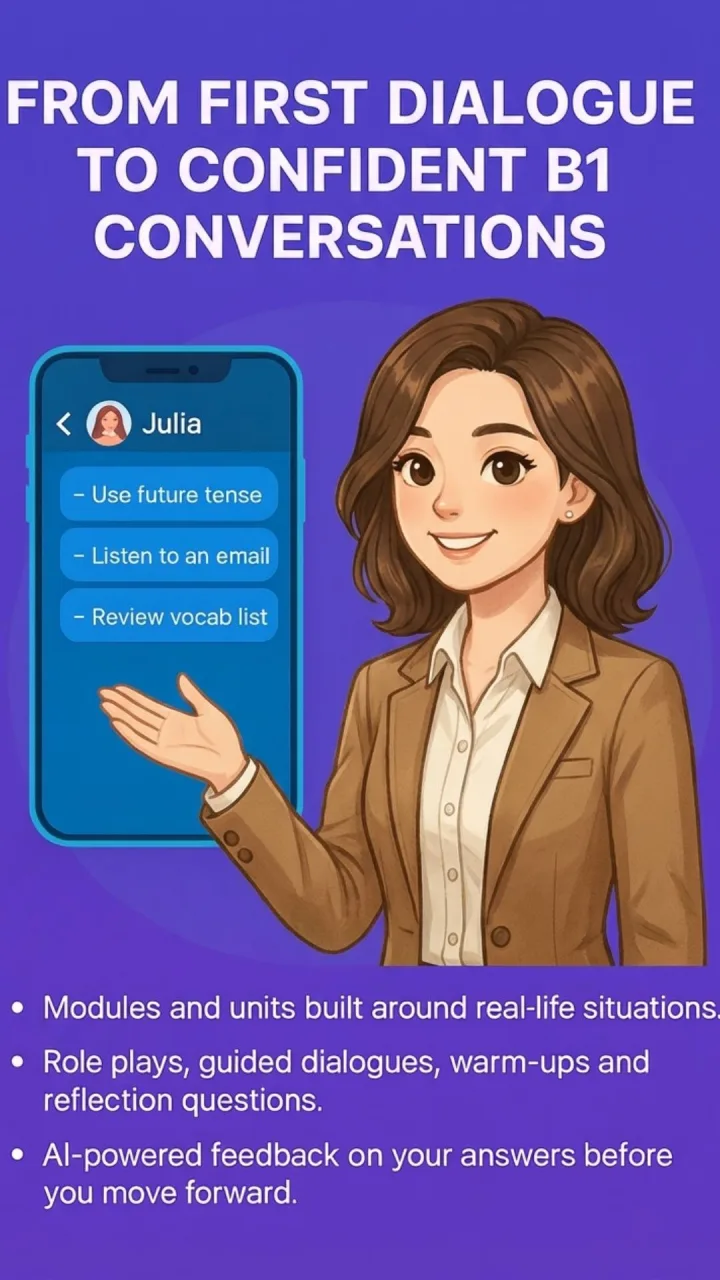 Скриншот 1 приложения English Julia bot