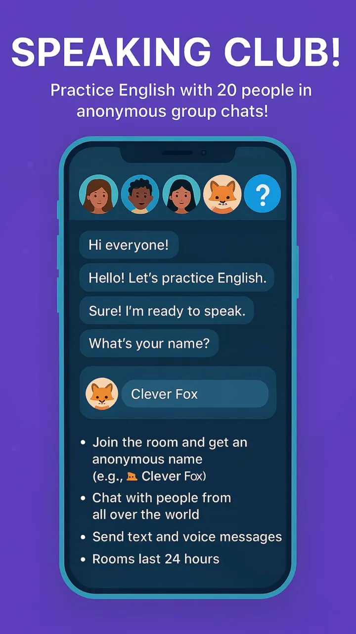 Скриншот 2 приложения English Julia bot