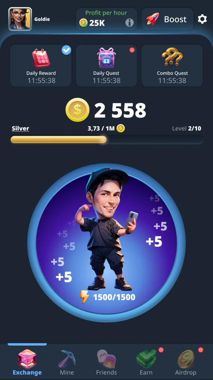 Скриншот 2 приложения My Corp | TON | Airdrop | Play to Earn | Durov