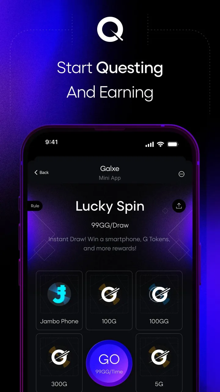 Скриншот 3 приложения Galxe App