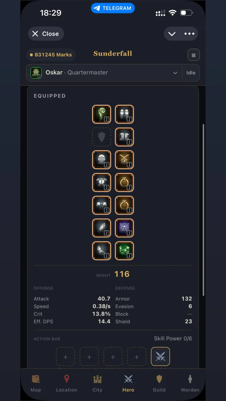 Скриншот 2 приложения Sunderfall