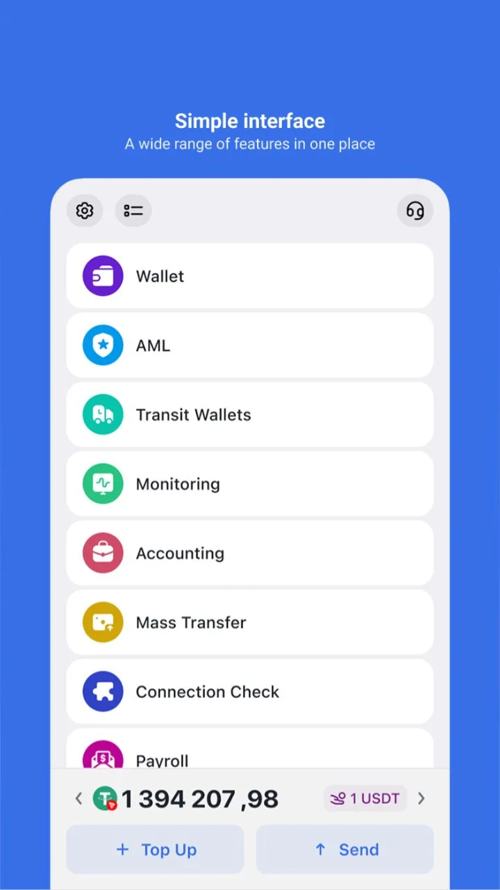 Скриншот 1 приложения Crypto Office