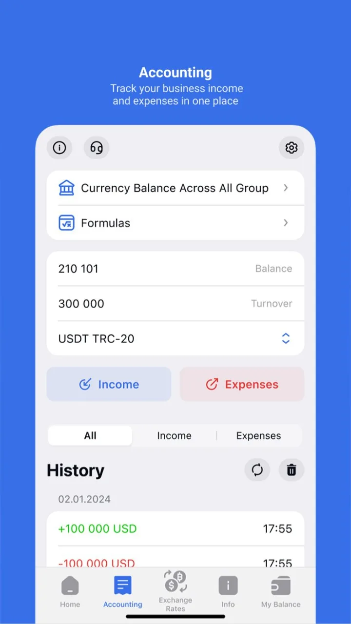 Скриншот 3 приложения Crypto Office