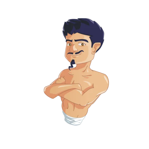 Стикер 5 из набора «Akinator @tappedoutanimations»