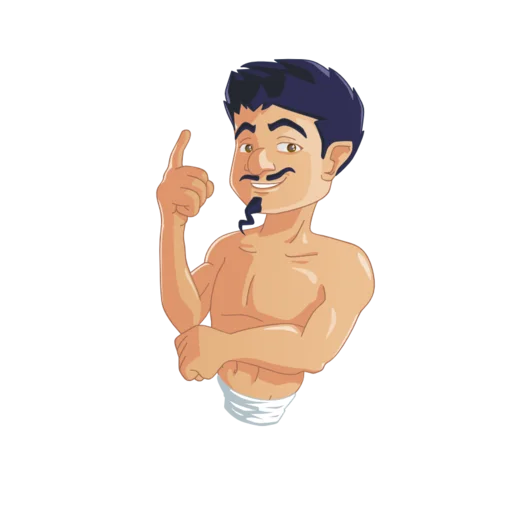 Стикер 7 из набора «Akinator @tappedoutanimations»