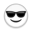 Стикер 12 из набора «Albino Emoji»