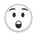 Стикер 15 из набора «Albino Emoji»