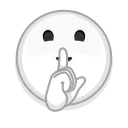 Стикер 19 из набора «Albino Emoji»
