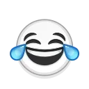 Стикер 10 из набора «Albino Emoji»