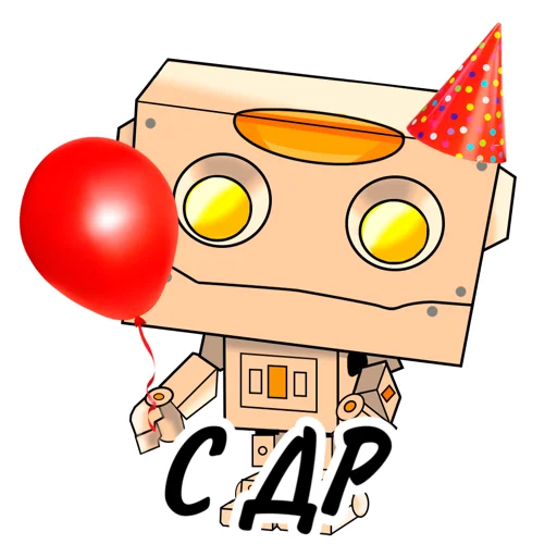 Стикер 19 из набора «Стикеры от бота @aleksobot»