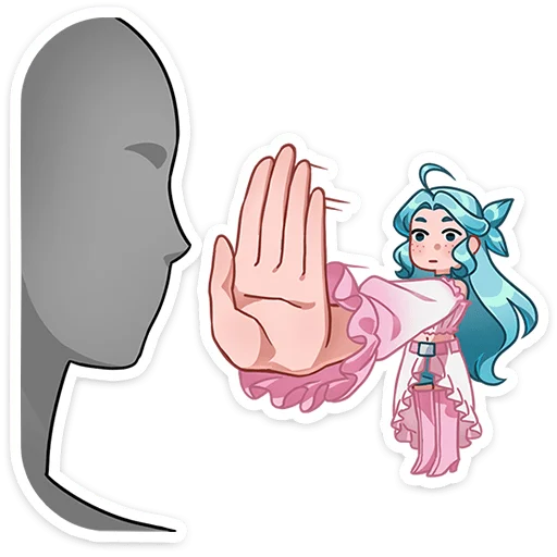 Стикер 20 из набора «Альма • @TgSticker»