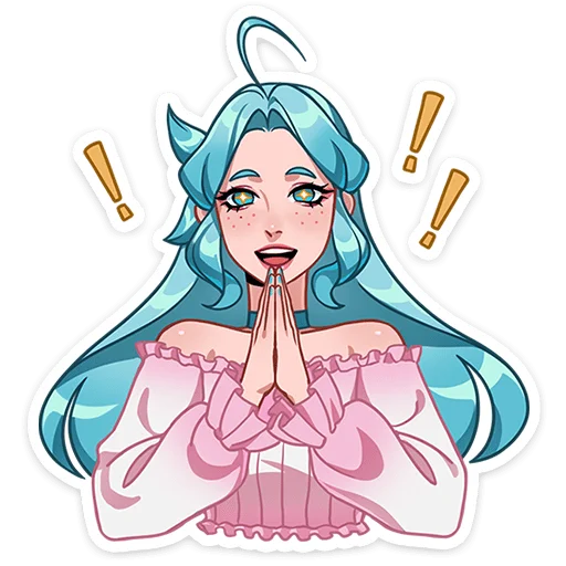 Стикер 6 из набора «Альма • @TgSticker»