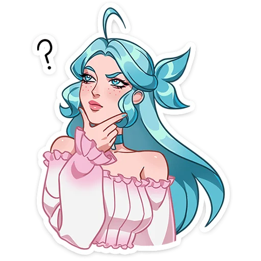 Стикер 8 из набора «Альма • @TgSticker»