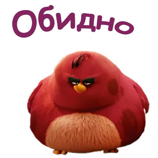 Стикер 20 из набора «Angry birds :: @animesticks»