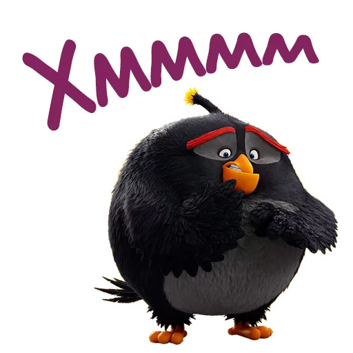 Стикер 4 из набора «Angry birds :: @animesticks»