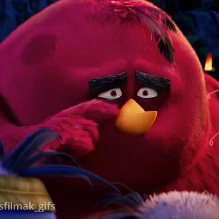 Стикер 9 из набора «Angry birds @freetopsticker»