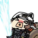 Стикер 14 из набора «Arknights @SeserenStickers»