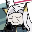 Стикер 17 из набора «Arknights @SeserenStickers»