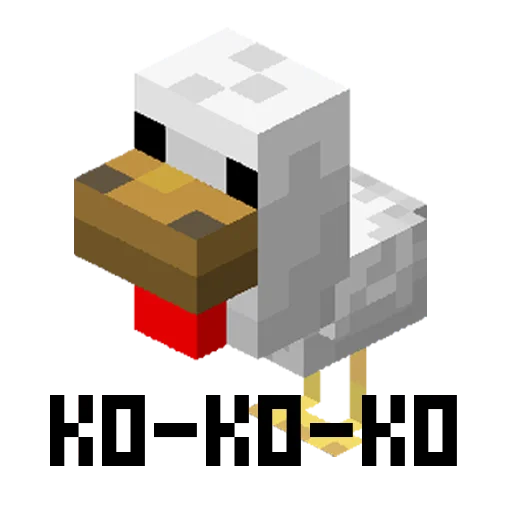 Стикер 5 из набора «MNCRFT | RU | Minecraft»