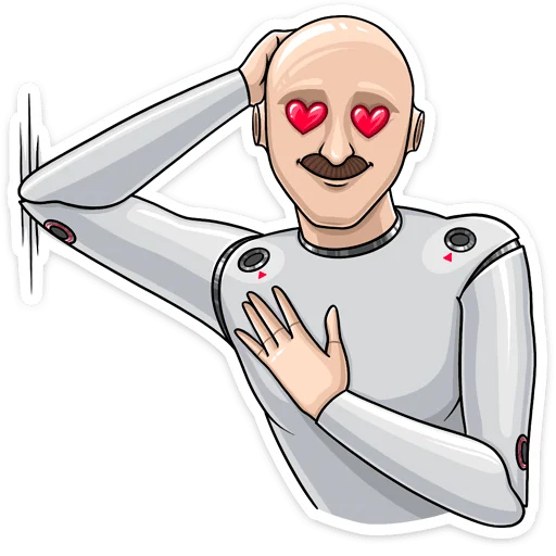 Стикер 5 из набора «Atomic Heart - @TgSticker»