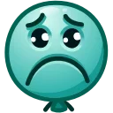 Стикер 11 из набора «Balloon Emoji | @Premium_Stikers»