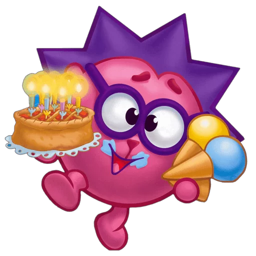 Стикер 7 из набора «Birthday Collection - Great Stickers»