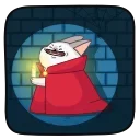 Стикер 11 из набора «Bunny Vampire»