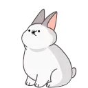 Стикер 18 из набора «Bunny Vampire»