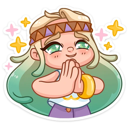 Стикер 13 из набора «Ромашка • @TgSticker»