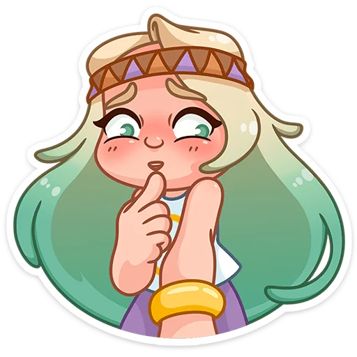 Стикер 8 из набора «Ромашка • @TgSticker»