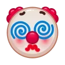 Стикер 2 из набора «Clown emoji @TgSticker»