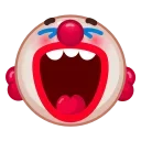 Стикер 20 из набора «Clown emoji @TgSticker»