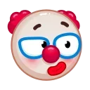 Стикер 3 из набора «Clown emoji @TgSticker»