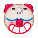 Стикер 4 из набора «Clown emoji @TgSticker»