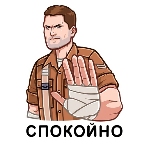 Стикер 9 из набора «Call of Duty: Vanguard (@TgSticker)»