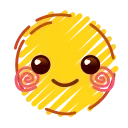 Стикер 12 из набора «Crayons Emoji @TgSticker»