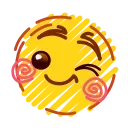 Стикер 14 из набора «Crayons Emoji @TgSticker»