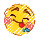 Стикер 20 из набора «Crayons Emoji @TgSticker»