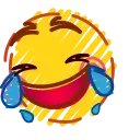 Стикер 8 из набора «Crayons Emoji @TgSticker»