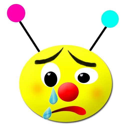 Стикер 6 из набора «Crazy balls»