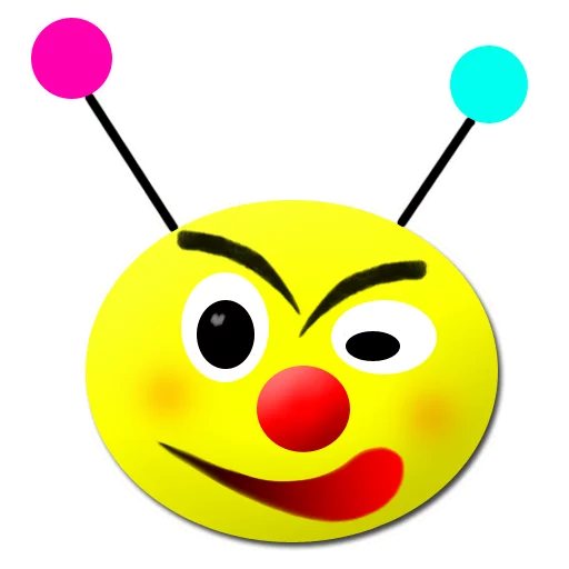 Стикер 7 из набора «Crazy balls»