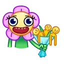Стикер 15 из набора «Crazy Daisy»