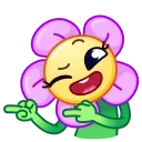 Стикер 20 из набора «Crazy Daisy»