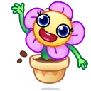 Стикер 5 из набора «Crazy Daisy»
