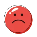 Стикер 3 из набора «Emoji @AM_stickers»