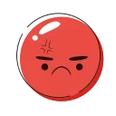 Стикер 10 из набора «Emoji @AM_stickers»