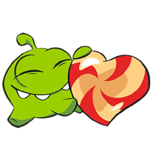 Стикер 11 из набора «Cut the Rope by @subsequent»