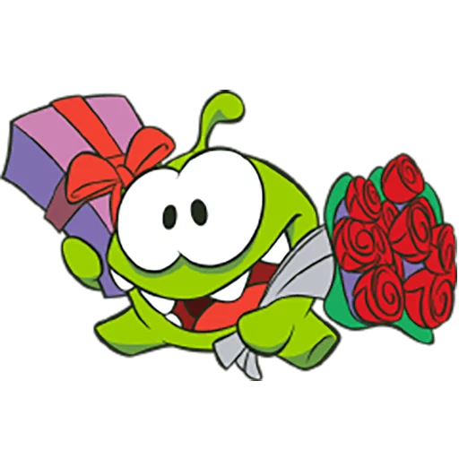 Стикер 16 из набора «Cut the Rope by @subsequent»