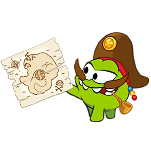 Стикер 19 из набора «Cut the Rope by @subsequent»